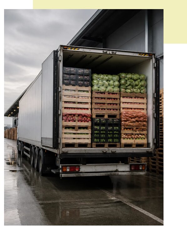 Перевозка плодоовощной продукции в Великие Луку по цене от 5169 р. | Агросервис-Вкл