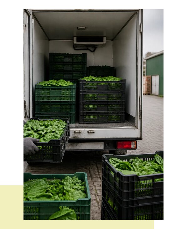 Перевозка шпината в Великие Луку с сохранением свежести продукции